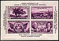 6¢, 1936 Souvenir Sheet of 4