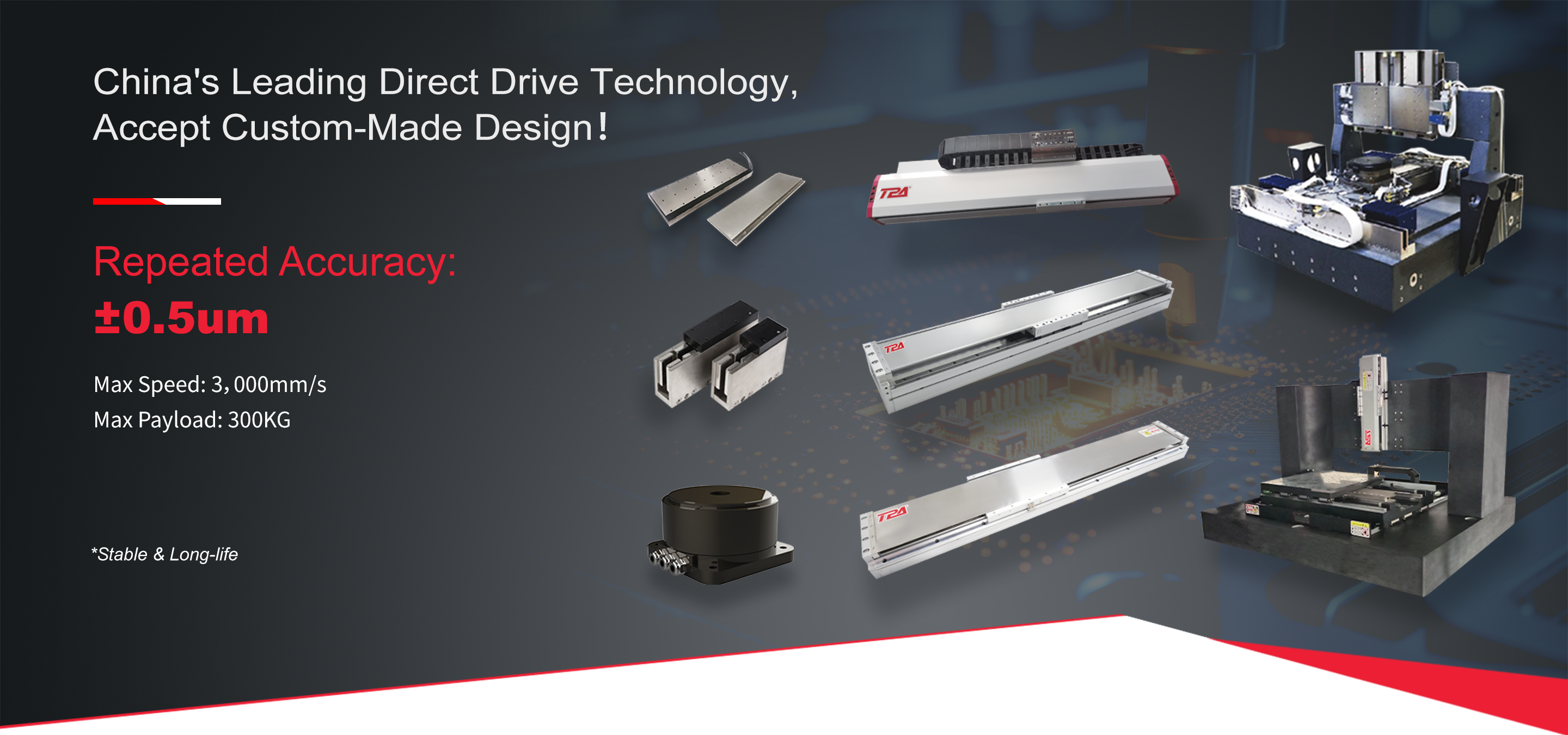 TPA-Direct-Drive-LINEAR-MOTOR